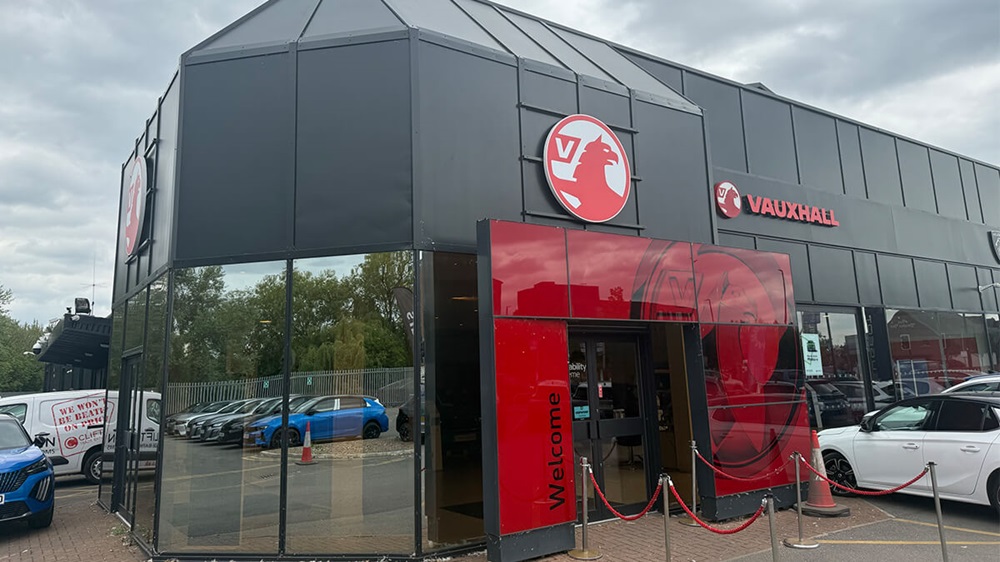 Vauxhall Wakefield dealership exterior