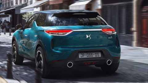 DS 3 Crossback Rear, Driving