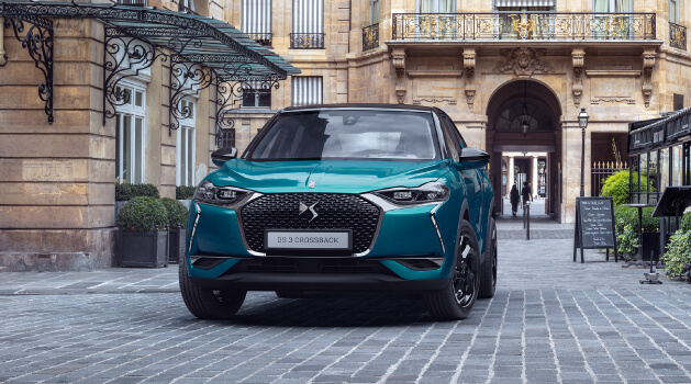 Front view of DS 3 Crossback