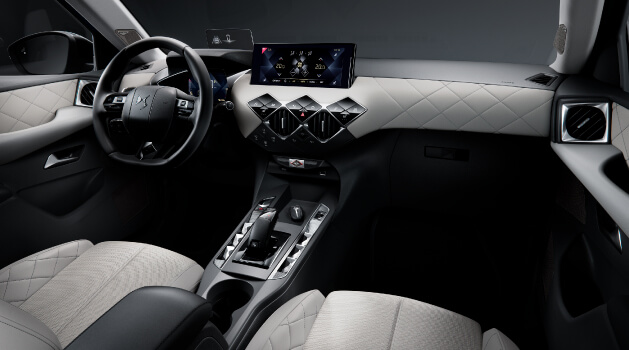 Interior view of the DS 3 Crossback
