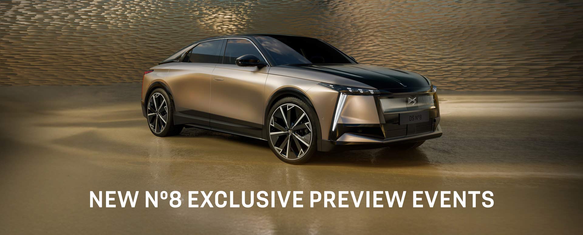 Join the exclusive DS N°8 Roadshow at Evans Halshaw DS York & Cardiff.