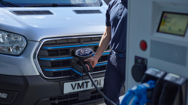 Ford e-Transit Charging