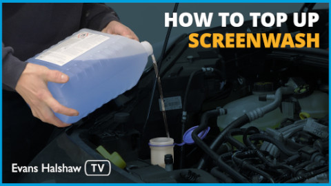 How To Top Up Screenwash Video