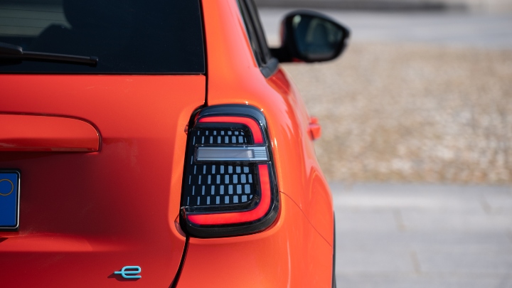 Red Fiat 600e Exterior Rear Light