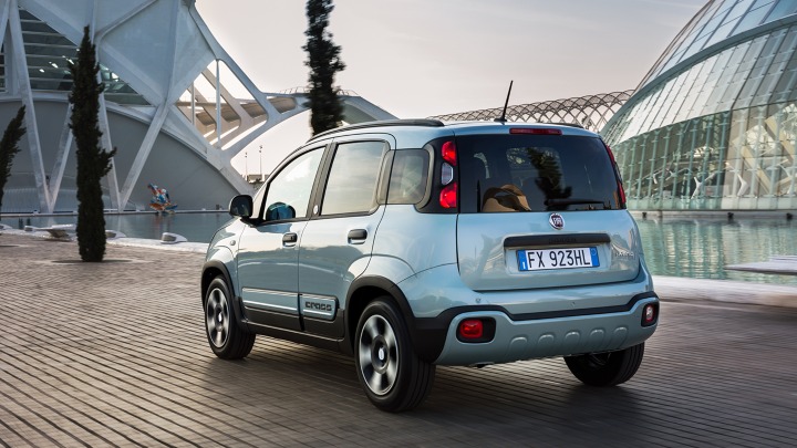 Fiat Panda Cross Exterior Rear Urban Area