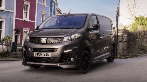 Black Fiat Scudo Onyx Exterior Front Static