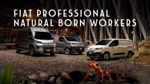 Save £1,000* on Fiat Professional vans and a Free Home EV Charger^ with electric models this Black Friday.