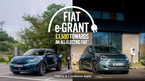 Fiat e-Grant Electric Grant Promotion Image