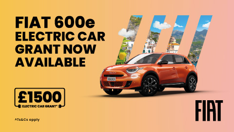 Fiat Electric Car Grant Artwork