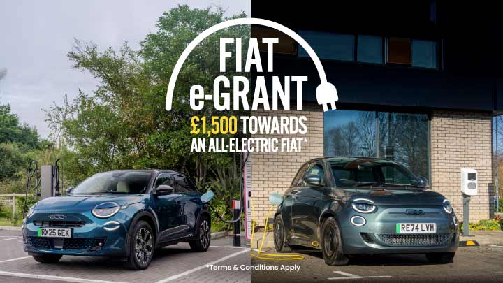 Fiat e-Grant Electric Grant Promotion Image