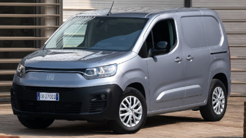 Fiat E-Doblo Front Angle