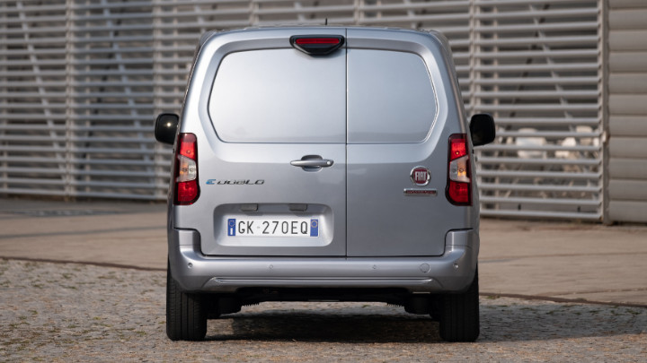 Fiat E-Doblo Rear View