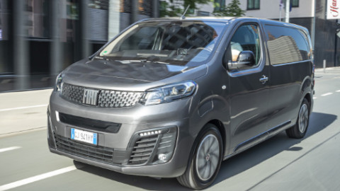 Fiat E-Scudo Driving