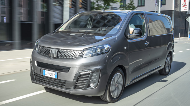 Fiat E-Scudo Driving