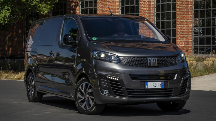 Fiat E-Scudo Front Angle