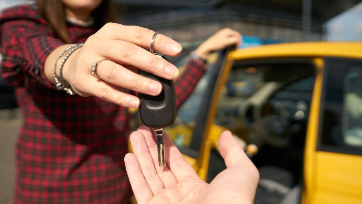 Car Key Handover