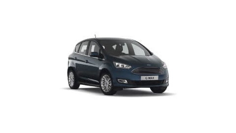 Ford CMAX in red