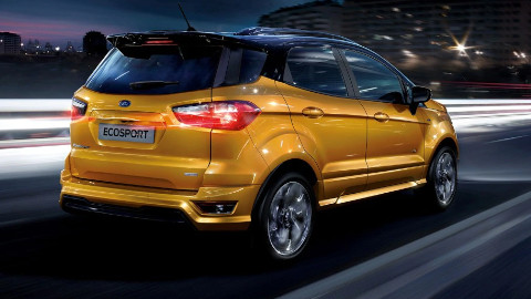 Ford EcoSport, Driving, Rear