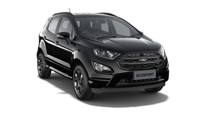 Ford EcoSport ST Line in white