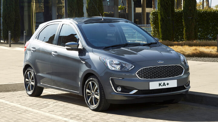 Ford KA Plus in grey