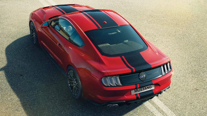 Ford Mustang Exterior, Top