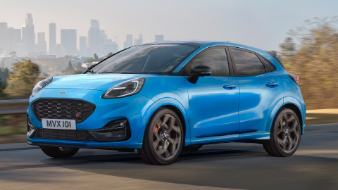 Ford Puma ST Azure Blue