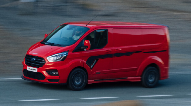 evans halshaw transit custom