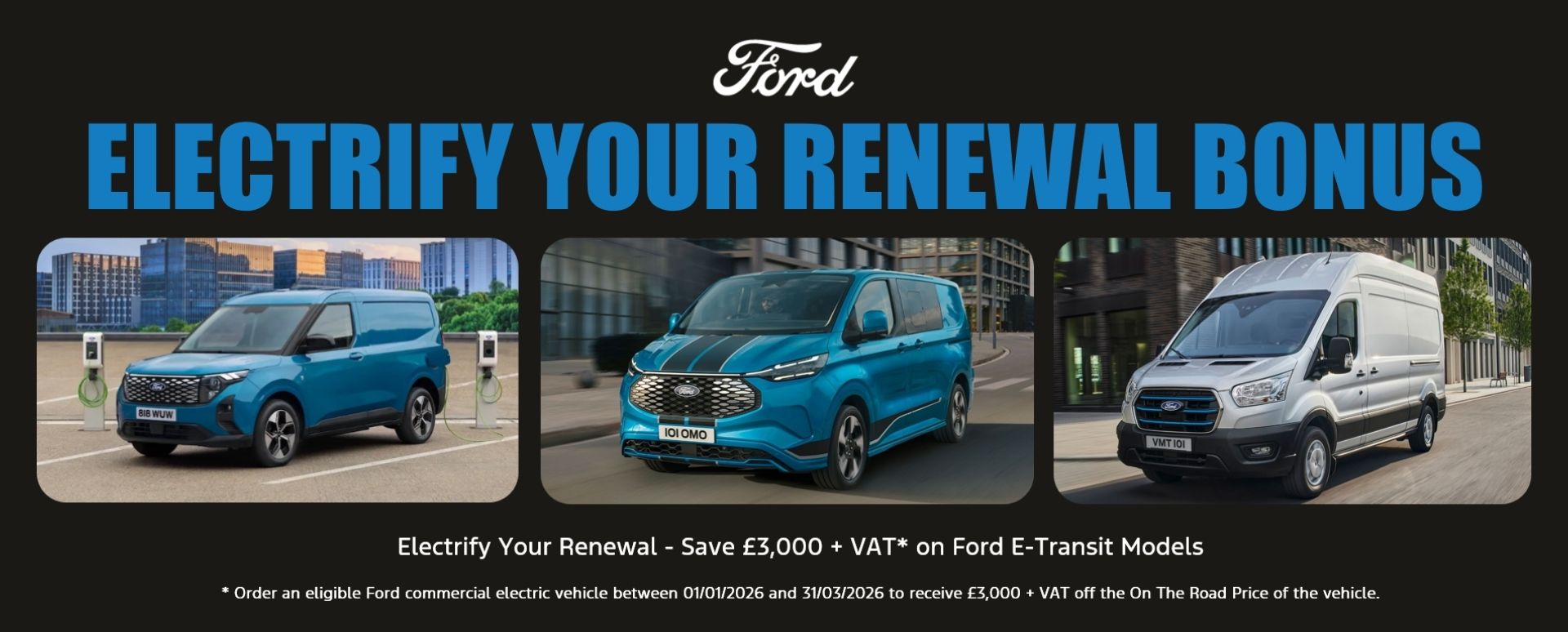 Ford Electric renewal bonus