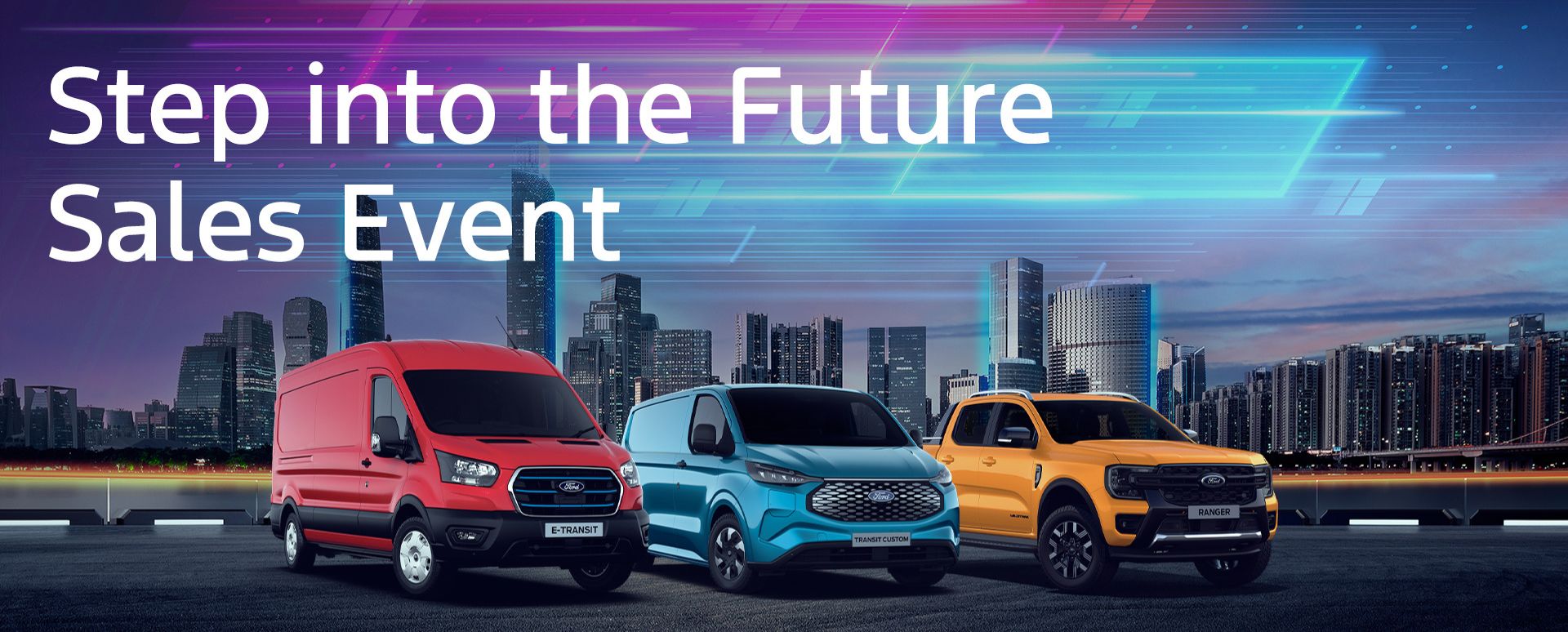 Experience the range for yourself and prepare to Step into The Future with our exclusive sales event.