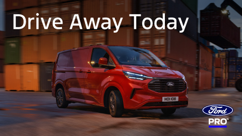 Drive Away Today in a brand-new Ford Commercial Vehicle