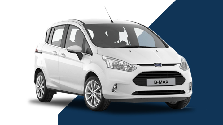 white ford b-max