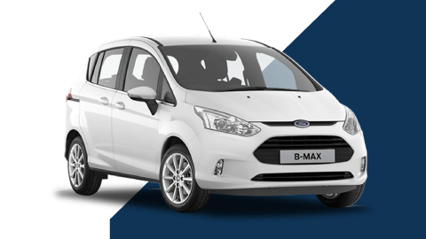 white ford b-max
