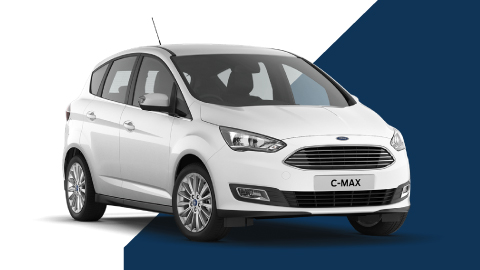 white ford c-max