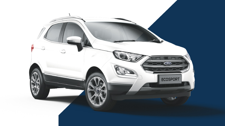 white ford ecosport