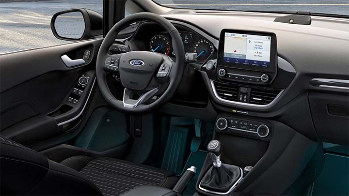 ford fiesta interior