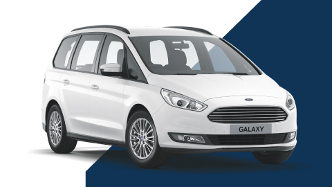 white ford galaxy