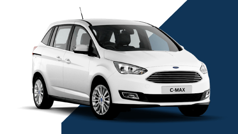white ford grand c-max
