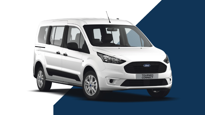 white ford grand tourneo connect