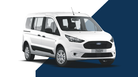 white ford grand tourneo connect