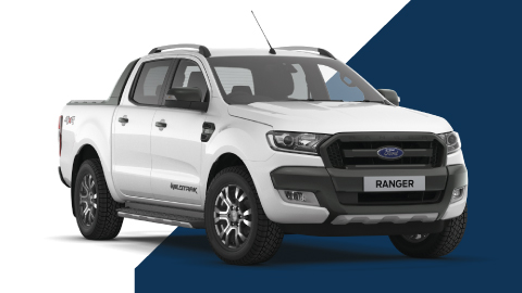 white ford ranger