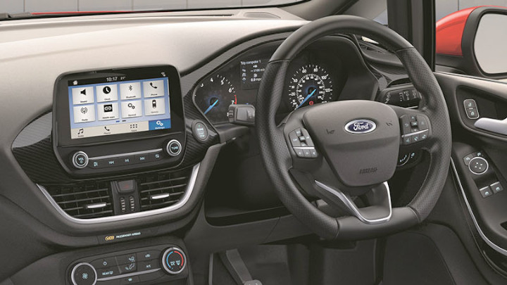 Ford Fiesta Van Interior