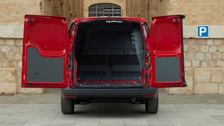 Front Transit Connect in Red Load Area