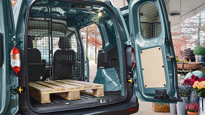Ford Transit Courier Cargo Area