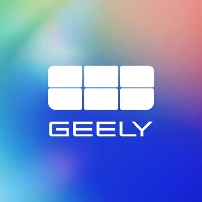 Geely Logo Coloured Background