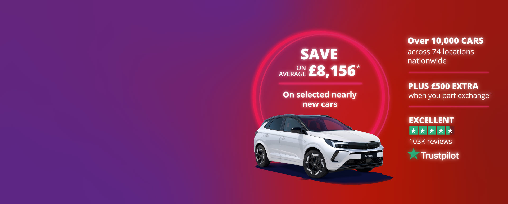 Evans Halshaw Used Car Offer Artwork