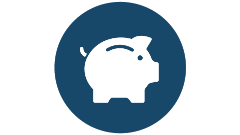 Piggy bank icon