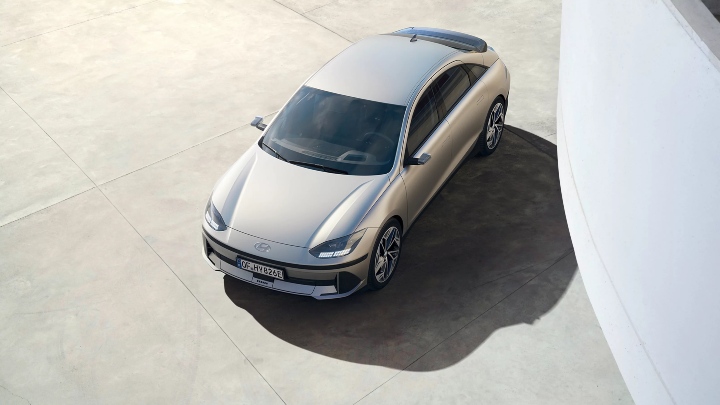 Hyundai IONIQ 6 Aerial grey