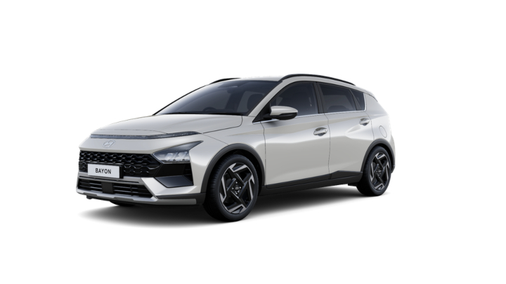 Silver Hyundai Bayon Tech Line