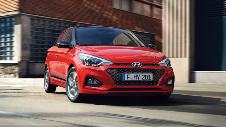 Hyundai i20 Driving