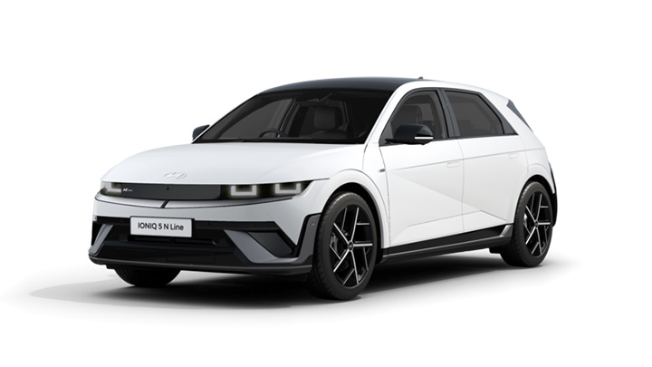 White Hyundai IONIQ 5 N Line S